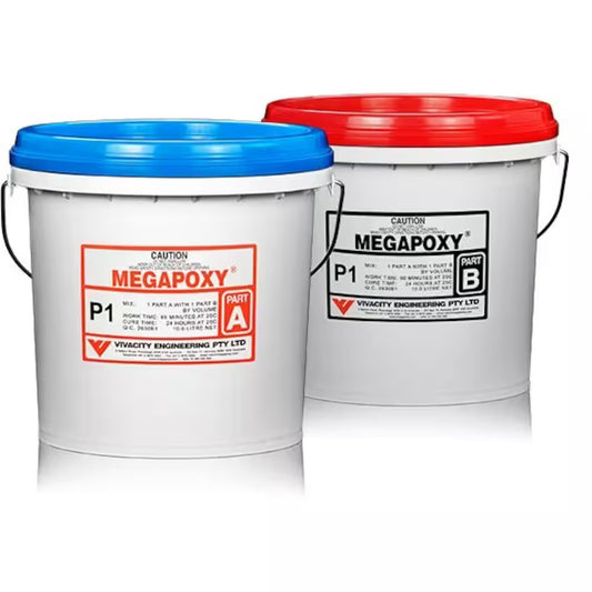 Megapoxy P120 - Megapoxy Kit P1 A & B - Grey - 20Litre