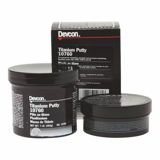Devcon D10760 - Epoxy Titanium Putty - Grey - 454gram