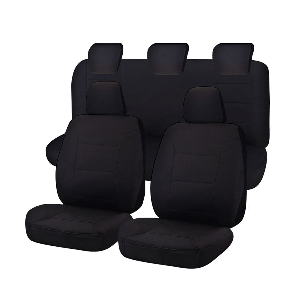 Seat Covers for MAZDA BT-50 FR UR 09/2015 - ON DUAL CAB FR BLACK ALL TERRAIN