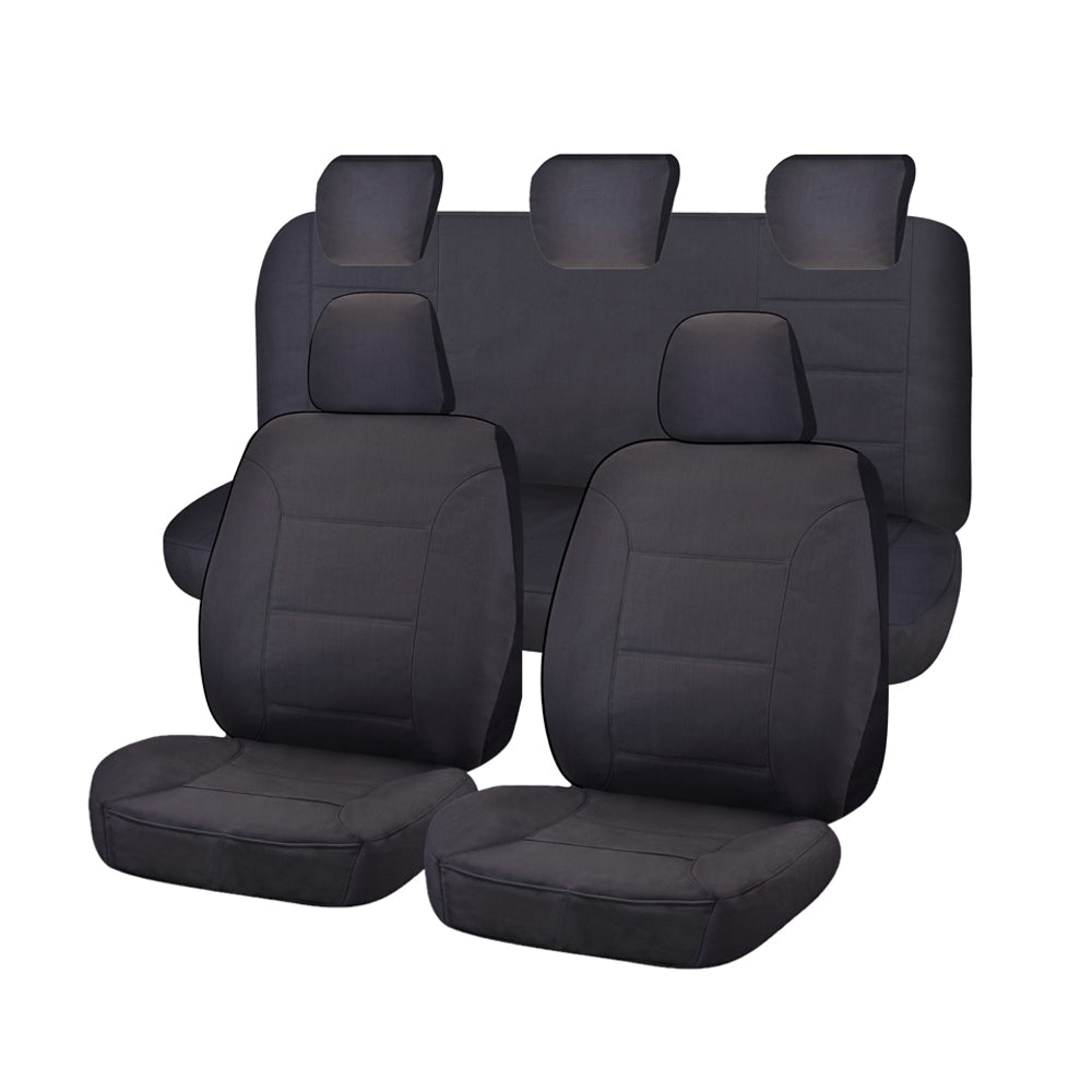Seat Covers for FORD RANGER PX SERIES 10/2011 - 2015 DUAL CAB FRONT FR CHARCOAL ALL TERRAIN