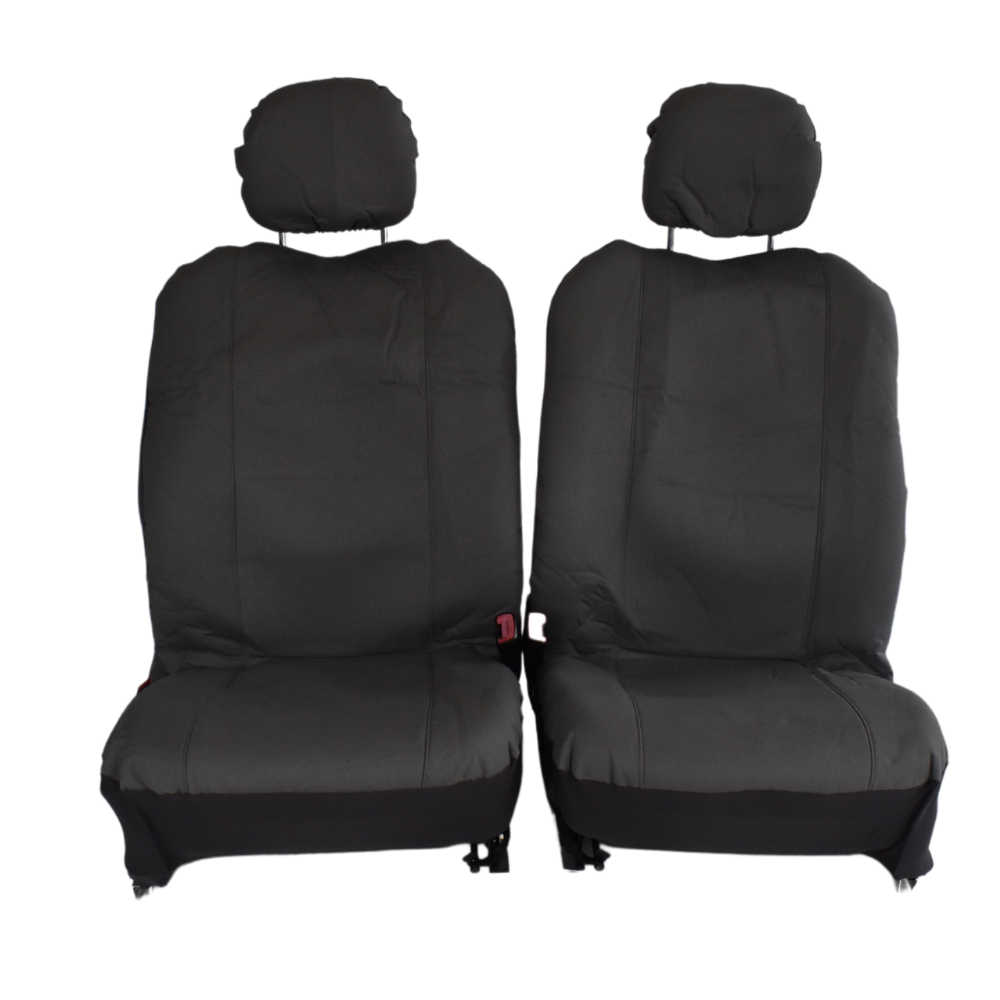 Canvas Seat Covers For Toyota Highlander 10/2010-02/2014 7 Seater Grey