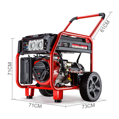 GENPOWER Portable Petrol Generator 8.4kW Max 6kW Rated Single Phase 18HP 420cc 4-Stroke Engine