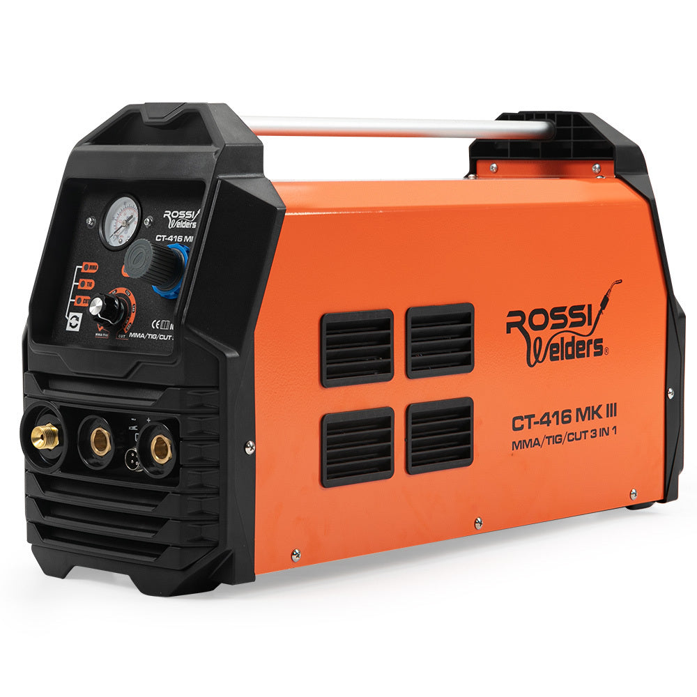 ROSSI CT-416 Mk III TIG/MMA Plasma Cutter Portable Inverter Welder Welding