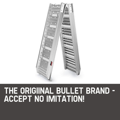 BULLET 1.8m Aluminium Folding Loading Traction Ramp, 200kg capacity