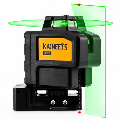 KAIWEETS KT360B Green Laser Level Self Leveling Horizontal Vertical Line Laser Level