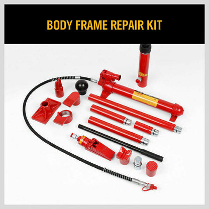 10 Ton Porta Power Kit Hydraulic Panel Beating Car Body Dent Frame Repair Tool